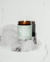 Sielska Łąka – Naturalna Świeca Sojowa z Olejkami Eterycznymi Lawenda